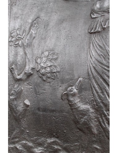 101 MONUMENTALE PIASTRA IN GHISA D'ARTE DI...