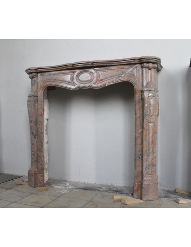 034 CAMINETTO LUIGI XV "POMPADOUR PIED GALBÉ"...