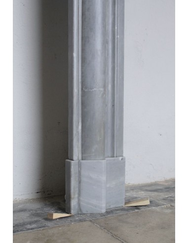 304 CAMINETTO LUIGI XIV "BOUDIN CARRÉ" SCOLPITO...