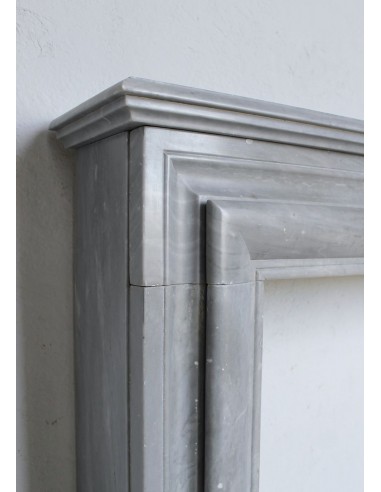 304 CAMINETTO LUIGI XIV "BOUDIN CARRÉ" SCOLPITO...