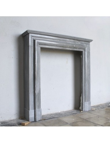 304 CAMINETTO LUIGI XIV "BOUDIN CARRÉ" SCOLPITO...