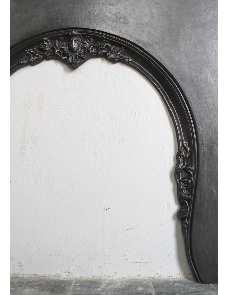 006 GH TRA LIBERTY E DECO', CAMINO MAJORELLE "OEIL DE BOEUF" IN FUSIONE DI GHISA  D'ARTE