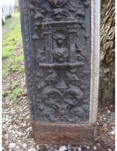 CG 061 RARISSIMO CONTROCUORE NEOGOTICO