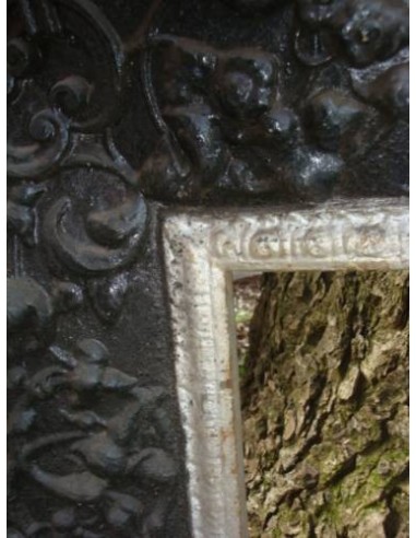 CG 061 RARISSIMO CONTROCUORE NEOGOTICO