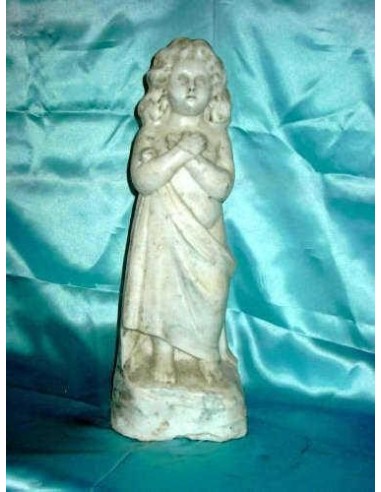 035 Statuetta raffigurante bimba ottocentesca