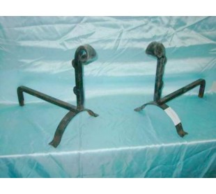 050 ALARI IN ARTE POVERA PER CAMINETTO