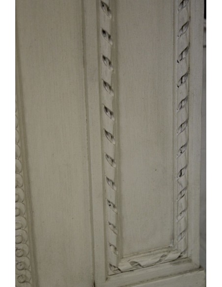 015G TUTTO INTAGLIO SU LEGNO PER QUESTA CAMINIERA A PANNELLO