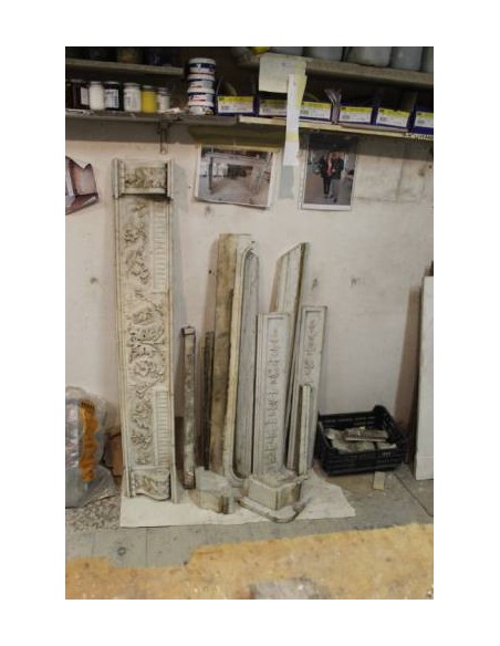 813 FANTASTICA "LOMBARDA" DI FINE SETTECENTO IN MARMO BIANCO DI CARRARA