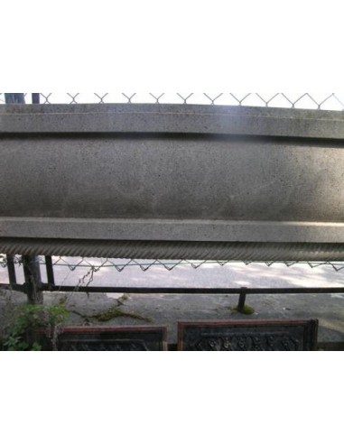 715 OCC CAMINETTO ART DECO SCOLPITO  IN PIETRA...