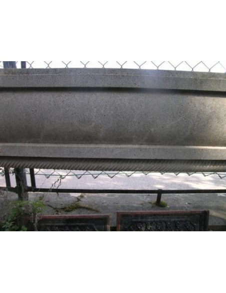 715 OCC CAMINETTO ART DECO SCOLPITO  IN PIETRA SERENA