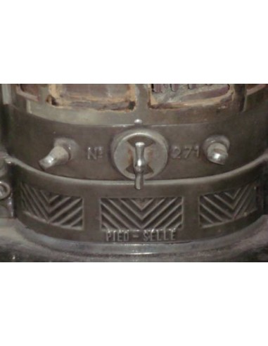 GH CAM.052 "SALAMANDRA" DECO' IN GHISA SMALTATA