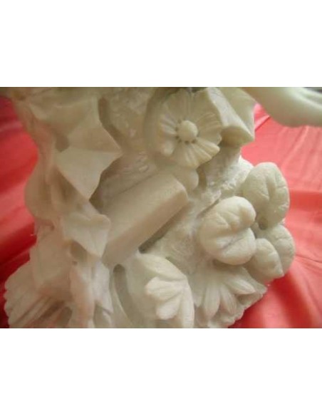 324 Cupido, firmato, Statuario Carrara