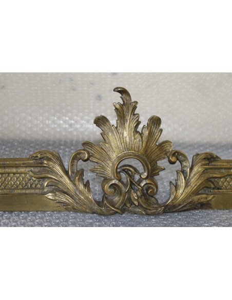 009 (005) FERMABRACI PER CAMINETTO IN STILE BAROCCO