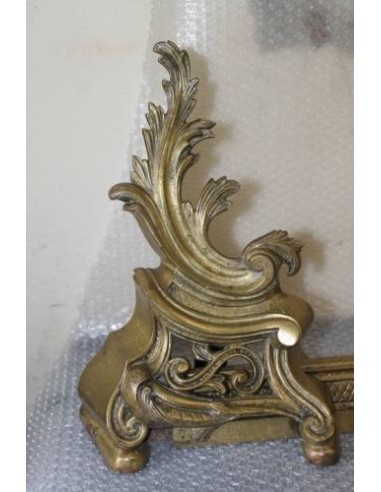 009 (005) FERMABRACI PER CAMINETTO IN STILE...