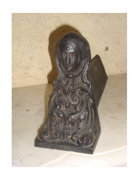 020 "FIGURINES" IN GHISA D'ARTE PER CAMINETTO