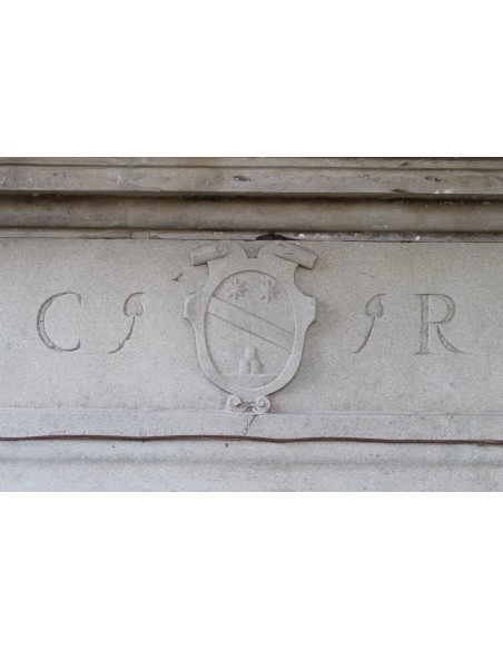 901 AG FANTASTICO (E SOPRATTUTTO AUTENTICO) CAMINO TOSCANO CON BLASONE