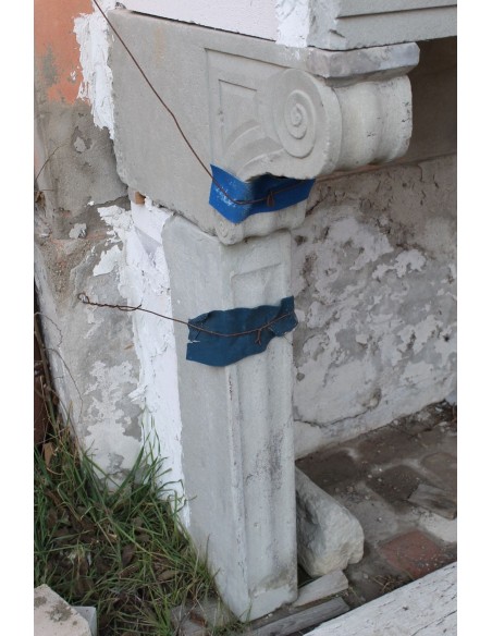 901 AG FANTASTICO (E SOPRATTUTTO AUTENTICO) CAMINO TOSCANO CON BLASONE