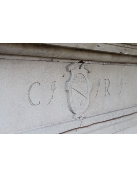 901 AG FANTASTICO (E SOPRATTUTTO AUTENTICO) CAMINO TOSCANO CON BLASONE