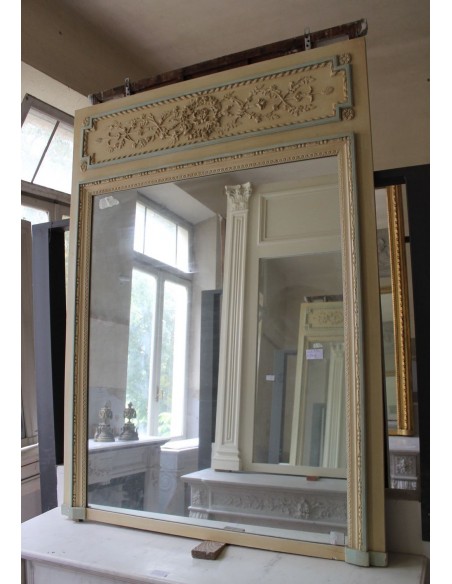 289G CAMINIERA A PANNELLO LACCATA CON COLORI ORIGINALISSIMI