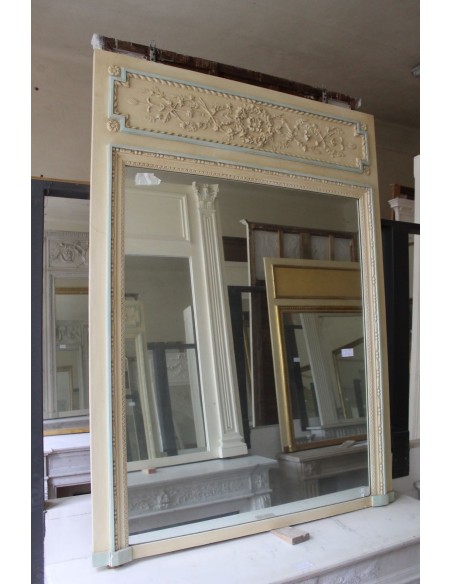 289G CAMINIERA A PANNELLO LACCATA CON COLORI ORIGINALISSIMI