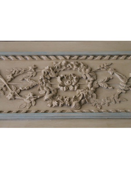 289G CAMINIERA A PANNELLO LACCATA CON COLORI ORIGINALISSIMI