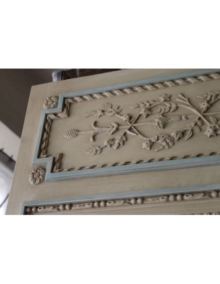 289G CAMINIERA A PANNELLO LACCATA CON COLORI ORIGINALISSIMI