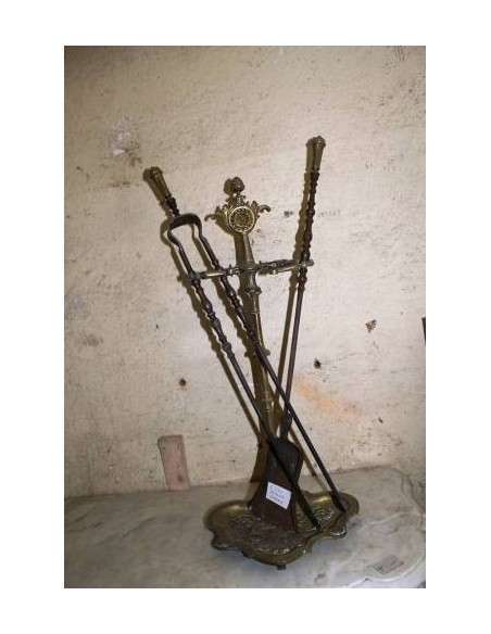 027 ORIGINALISSIMO SERVITORE PER CAMINETTO IN STILE NEOCLASSICO