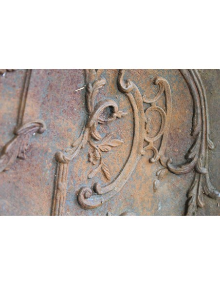 CG 038 GRANDISSIMO EPPUR SNELLISSIMO CONTROCUORE BAROCCO IN GHISA D'ARTE