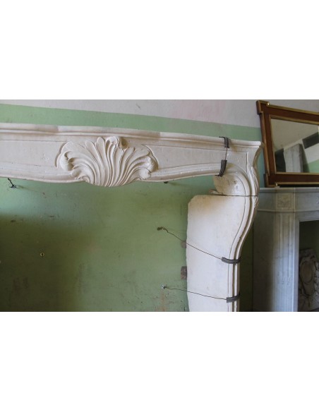 955 RAFFINATISSIMA CORNICE REGGENZA IN PIERRE DU BEAUJOLAIS