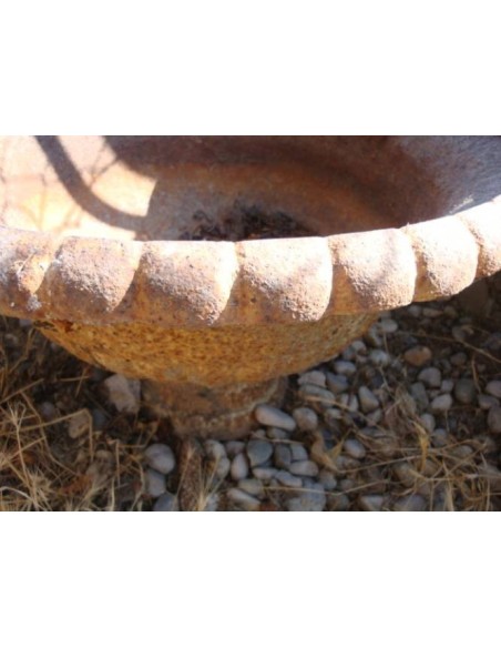 050 VASO IN GHISA D'EPOCA NAPOLEONE III