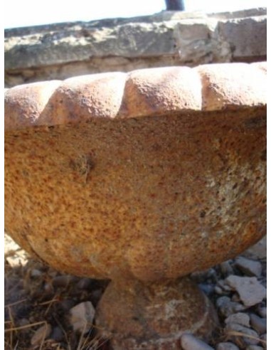 050 VASO IN GHISA D'EPOCA NAPOLEONE III