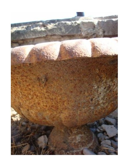 050 VASO IN GHISA D'EPOCA NAPOLEONE III