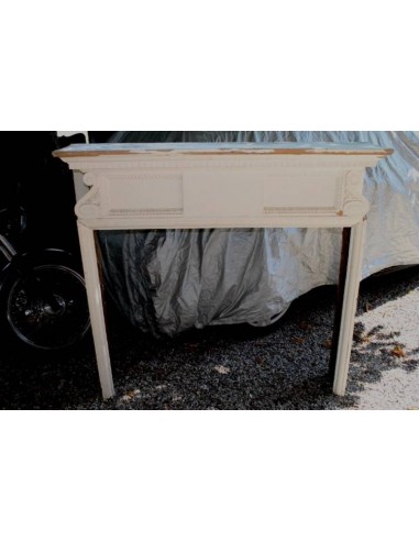 1023 CAMINETTO ART DECO D'EPOCA IN LEGNO