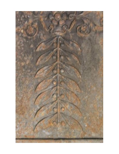 151 COPPIA DI ELEMENTI "JEU DE PLAQUES" IN GHISA