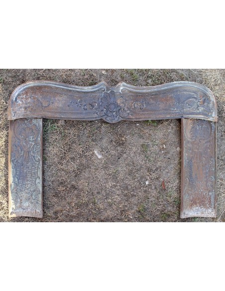 CG 075 CONTROCUORE SETTECENTESCO BAROCCO IN GHISA ARTISTICA