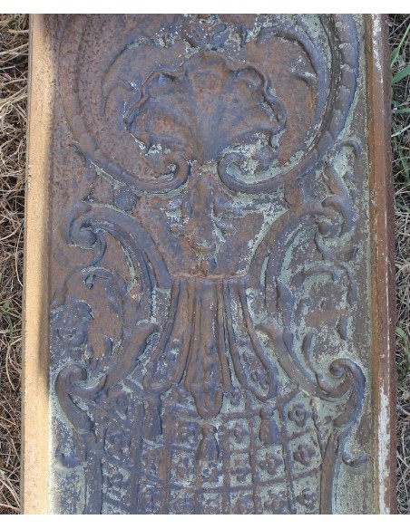 CG 075 CONTROCUORE SETTECENTESCO BAROCCO IN GHISA ARTISTICA