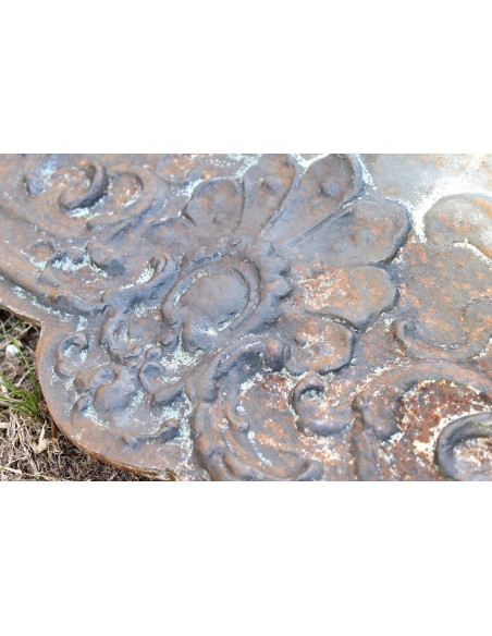 CG 075 CONTROCUORE SETTECENTESCO BAROCCO IN GHISA ARTISTICA