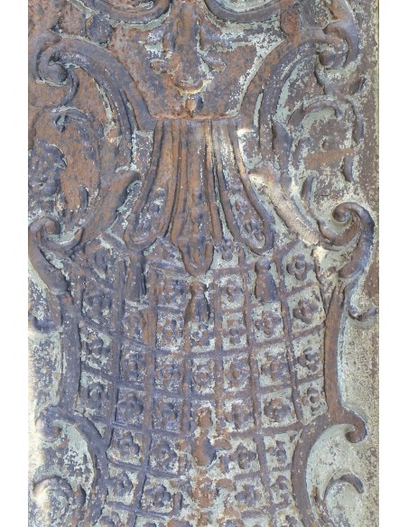 CG 075 CONTROCUORE SETTECENTESCO BAROCCO IN GHISA ARTISTICA