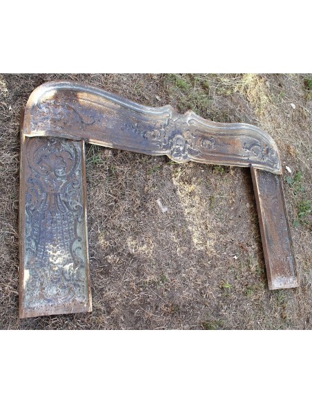 CG 075 CONTROCUORE SETTECENTESCO BAROCCO IN GHISA ARTISTICA