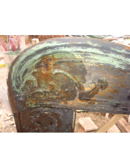 CG 075 CONTROCUORE SETTECENTESCO BAROCCO IN GHISA ARTISTICA