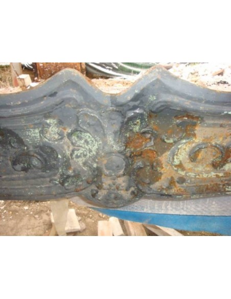 CG 075 CONTROCUORE SETTECENTESCO BAROCCO IN GHISA ARTISTICA