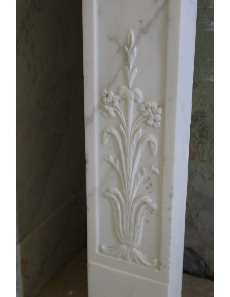 849 AG IMPORTANTISSIMO CAMINETTO LUCCHESE, EPOCA E STILE DIRETTORIO