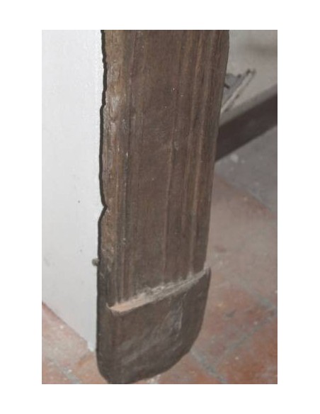 1001 CAMINETTO "TRALCIO DI VITE", INTAGLIO SU ROVERE, STILE REGGENZA