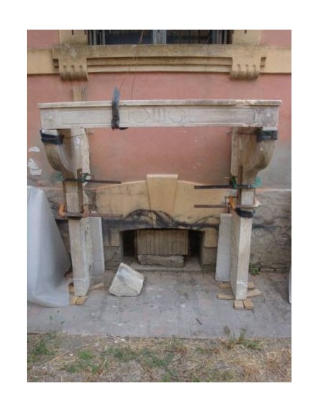 922 GRANDE CAMINO "CHAMPAGNARD" PRIMO OTTOCENTO  IN PIERRE DORE'